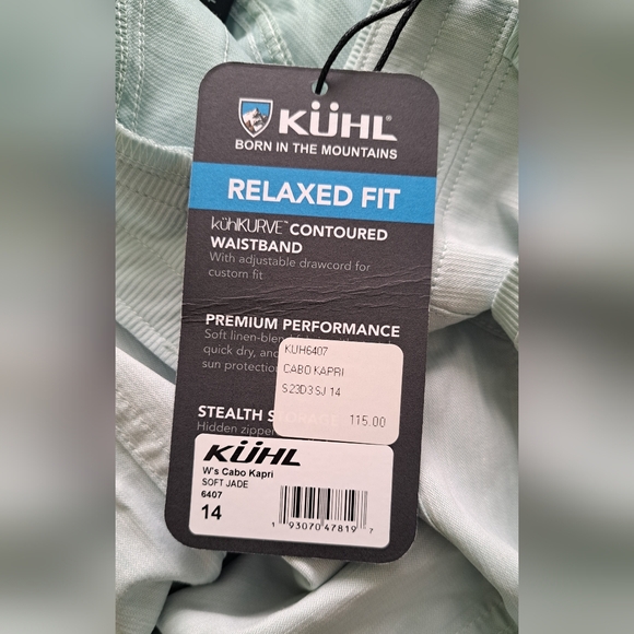 Kuhl Light green Drawstring Pants - Picture 8 of 8